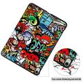 iPad Air 13 (2024) Tri-Fold Series Smart Folio Cover - Graffiti