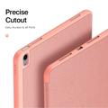 iPad Air 13 (2024) Dux Ducis Domo Tri-Fold Smart Folio Cover - Pink