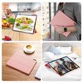 iPad Air 13 (2024) Dux Ducis Domo Tri-Fold Smart Folio Cover - Pink