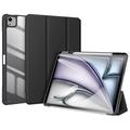 iPad Air 13 (2024) Dux Ducis Toby Tri-Fold Smart Folio Cover - Sort