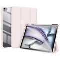 iPad Air 13 (2024) Dux Ducis Toby Tri-Fold Smart Folio Cover - Lysepink