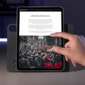 iPad Air 13 (2024) ESR Shift Magnetisk Folio Cover - Sort