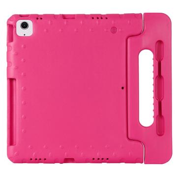iPad Air 13 (2024) Børnevenligt Stødsikkert Cover - Hot Pink