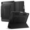 iPad Air 13 (2024) Spigen Rugged Armor Pro Folio Cover - Sort