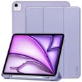 iPad Air 13 (2024) Tech-Protect SmartCase Pen Tri-Fold Folio Cover - Violet