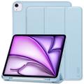 iPad Air 13 (2024) Tech-Protect SmartCase Pen Tri-Fold Folio Cover - Sky Blå