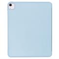 iPad Air 13 (2024) Tech-Protect SmartCase Pen Tri-Fold Folio Cover - Sky Blå