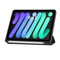 iPad Mini 2021/2024 Tech-Protect SmartCase Pen Tri-Fold Folio Cover - Sort