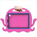iPad Pro 11 2022/2021/2020/2018 Børnevenligt Stødsikkert Cover - Blæksprutte - Hot pink