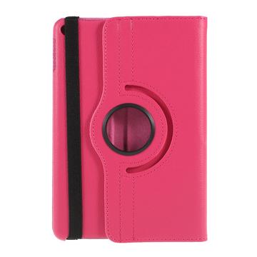 iPad Mini (2019) 360 Roterende Folio Cover - Hot pink