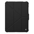 iPad Pro 11 (2024) Nillkin Bumper Smart Folio Cover - Sort / Gennemsigtig