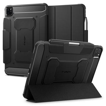 iPad Pro 11 (2024) Spigen Rugged Armor Pro Folio Cover - Sort