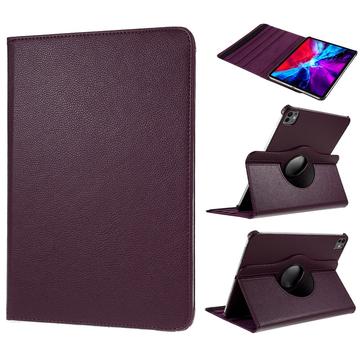 iPad Pro 13 (2024) 360 Roterende Folio Cover - Mørke lilla