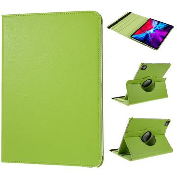iPad Pro 13 (2024) 360 Roterende Folio Cover - Grøn