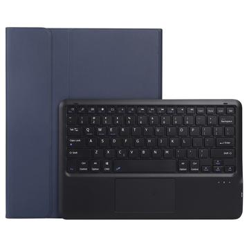 iPad Pro 13 (2024) Cover med Bluetooth Tastatur - Mørkeblå