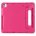 iPad Pro 13 (2024) Børnevenligt Stødsikkert Cover - Hot Pink