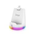 iPega PG-P5P25 RGB Mini magnetisk ladestander til Playstation portal fjernbetjening - Hvid