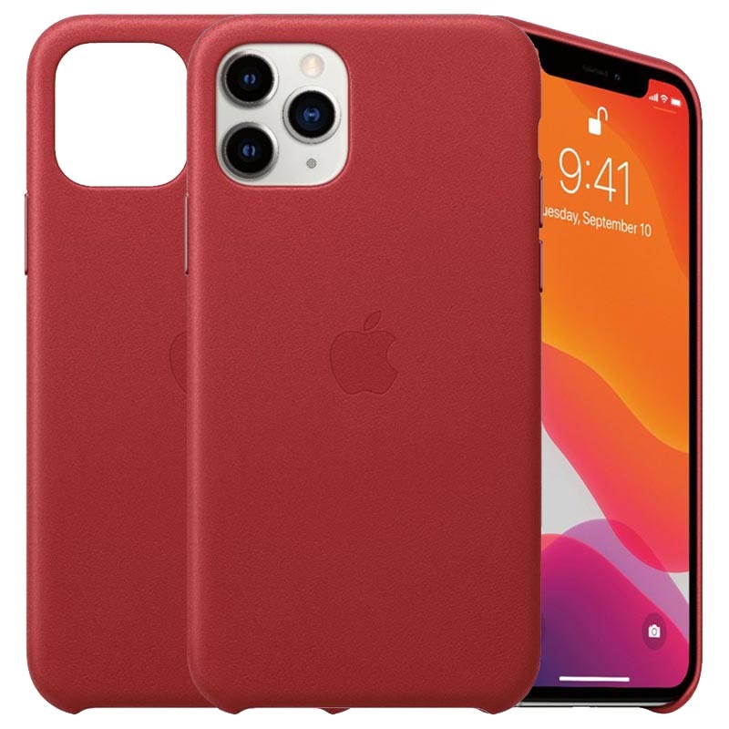 iPhone 11 Pro Apple Læder Cover MWYF2ZM/A - Rød