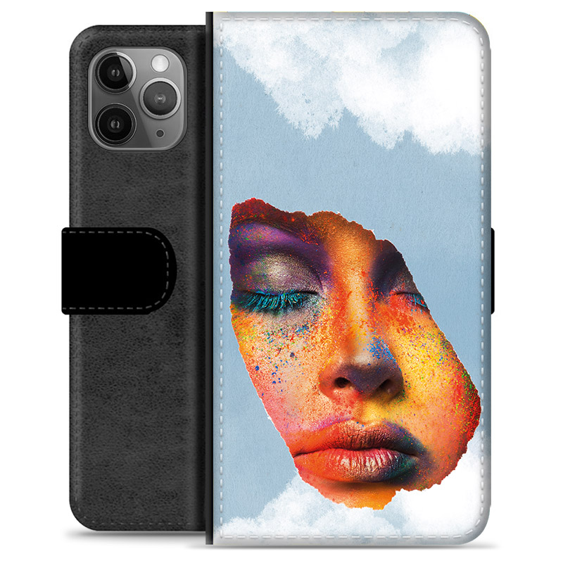 iphone-11-pro-max-premium-flip-cover-med-pung-ansigtsmaling