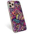 iPhone 11 Pro Max TPU Cover - Abstrakte Blomster