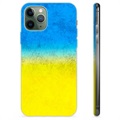 iPhone 11 Pro TPU Cover Ukrainsk Flag - Tofarvet