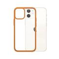 iPhone 12 Mini PanzerGlass ClearCase Antibakteriel Cover - Orange / Klar