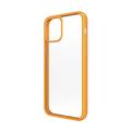 iPhone 12 Mini PanzerGlass ClearCase Antibakteriel Cover - Orange / Klar