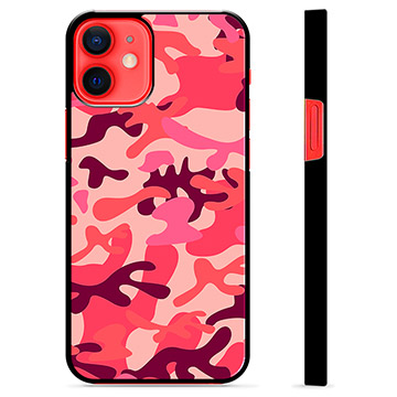 iPhone 12 mini Beskyttende Cover - Pink Camouflage