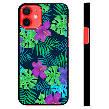 iPhone 12 mini Beskyttende Cover - Tropiske Blomster