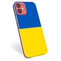 iPhone 12 mini TPU Cover Ukrainsk Flag - Gul og lyseblå