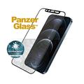 iPhone 12 Pro Max PanzerGlass Case Friendly Swarovski CamSlider Skærmbeskyttelse Hærdet Glas - Sort Kant