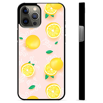 iPhone 12 Pro Max Beskyttende Cover - Citron Mønster
