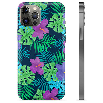 iPhone 12 Pro Max TPU Cover - Tropiske Blomster