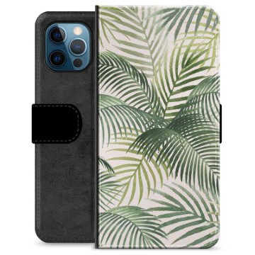 iPhone 12 Pro Premium Flip Cover med Pung - Tropic