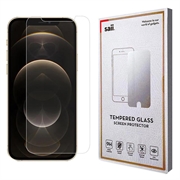 Saii 3D Premium iPhone 12/12 Pro Hærdet Glas - 9H - 2 Stk.