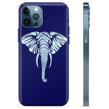 iPhone 12 Pro TPU Cover - Elefant