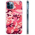 iPhone 12 Pro TPU Cover - Pink Camouflage