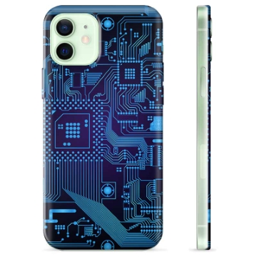 iPhone 12 TPU Cover - Kredsløbsplade