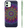 iPhone 12 TPU Cover - Farverig Mandala