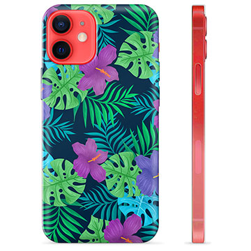 iPhone 12 mini TPU Cover - Tropiske Blomster