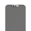 iPhone 13/13 Pro PanzerGlass Case Friendly CamSlider Privacy Skærmbeskyttelse Hærdet Glas - sort kant