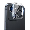 iPhone 13/13 Mini Kamera Linse Hærdet Glas Beskytter - 2 Stk. - Sort