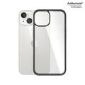 iPhone 13/14/15 PanzerGlass ClearCase Antibakteriel Cover - Sort / Klar