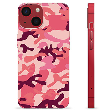 iPhone 13 Mini TPU Cover - Pink Camouflage