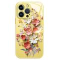 iPhone 13 Pro Blomsterbuket Hybrid Cover - gul