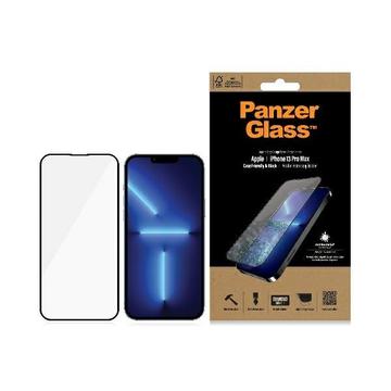 iPhone 13 Pro Max PanzerGlass E2E Case Friendly Skærmbeskyttelse Hærdet Glas - Sort Kant