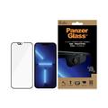 iPhone 13 Pro Max PanzerGlass Case Friendly CamSlider Skærmbeskyttelse Hærdet Glas - Sort Kant