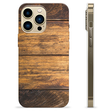 iPhone 13 Pro Max TPU Cover - Træ