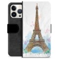 iPhone 13 Pro Premium Flip Cover med Pung - Paris