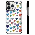 iPhone 13 Pro Beskyttende Cover - Hjerter